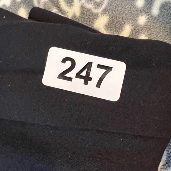 COPY - ❤️💋FUN SEXY FLIRTY SKIRT💋❤️VINTAGE SIZE 10 FIT SIZE 6 COLOR BLACK - Picture 6 of 7